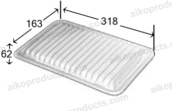 Aiko Air Filter A1208