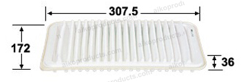 Aiko Air Filter A744