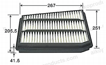 Aiko Air Filter A871