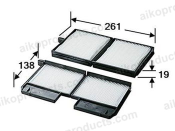 Aiko Air-con Filter AC1202