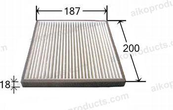 Aiko Air-con Filter AC303E
