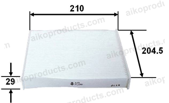 Aiko Air-con Filter AC808E