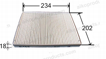 Aiko Air-con Filter AC932E