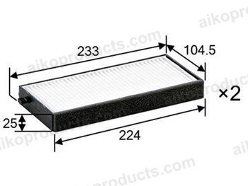 Aiko Air-con Filter ACK1312