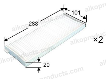 Aiko Air-con Filter ACK1322