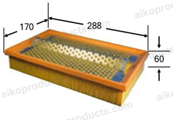 Aiko Air Filter AK1316