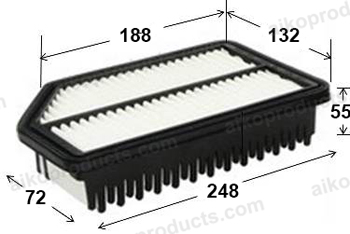 Aiko Air Filter AK1401