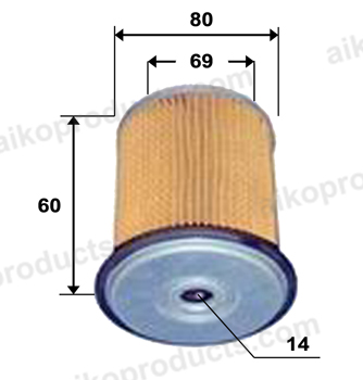 Aiko Fuel Filter F0001