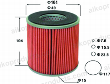 Aiko Fuel Filter F606