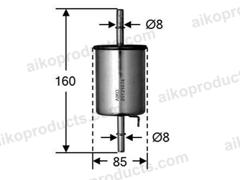 Aiko Fuel Filter FK1303