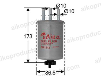 Aiko Fuel Filter FK1312