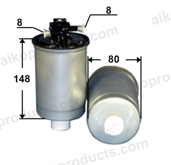 Aiko Fuel Filter FS0050