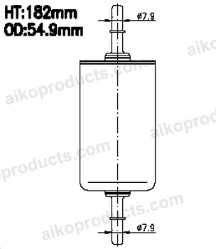 Aiko Fuel Filter JF810