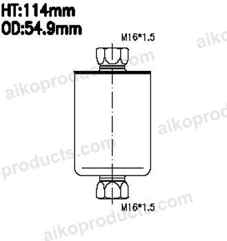 Aiko Fuel Filter JG481