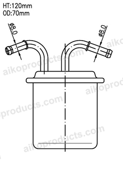 Aiko Fuel Filter JN316