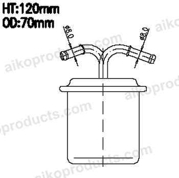 Aiko Fuel Filter JN317