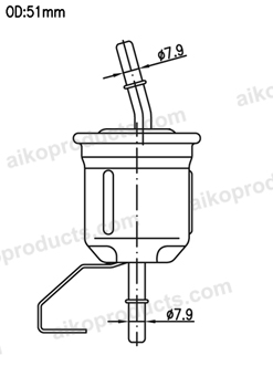 Aiko Fuel Filter JN3213