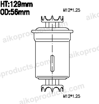 Aiko Fuel Filter JN6001U