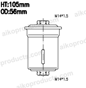 Aiko Fuel Filter JN6042