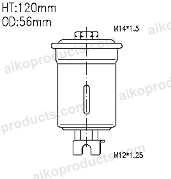 Aiko Fuel Filter JN6059