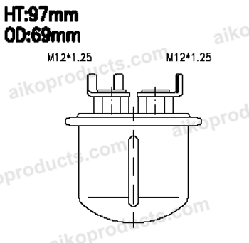 Aiko Fuel Filter JN7020