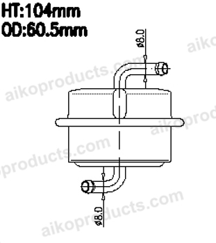 Aiko Fuel Filter JN7095