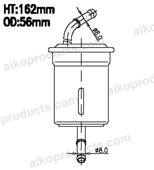Aiko Fuel Filter JN9078