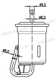 Aiko Fuel Filter JN9212