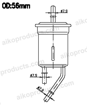 Aiko Fuel Filter JN9213