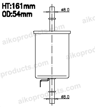 Aiko Fuel Filter JN9644