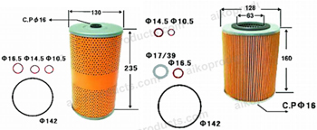 Aiko Oil Filter O266