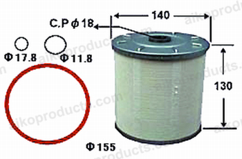 Aiko Oil Filter O578