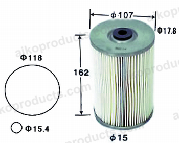 Aiko Oil Filter O582