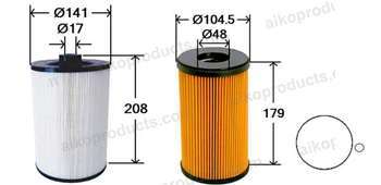 Aiko Oil Filter O635