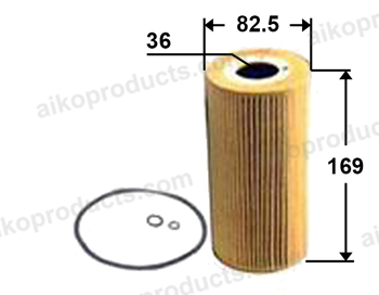 Aiko Oil Filter OE0016