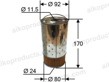 Aiko Oil Filter OK1301