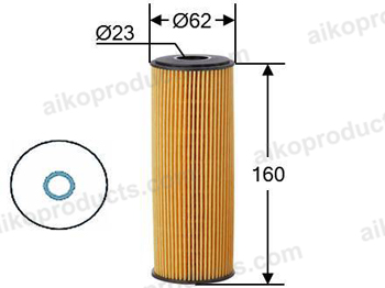 Aiko Oil Filter OK1302